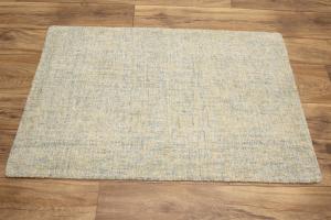 2'0 x 3'0 Hand-Tufted Multicolored Abstract Modern Wool Rug