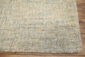 2'0 x 3'0 Hand-Tufted Multicolored Abstract Modern Wool Rug