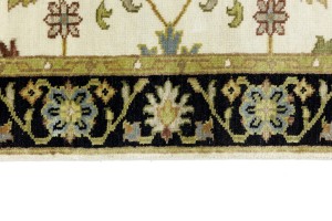 Cream Floral Osh Chobi 3X5 Peshawar Oriental Rug