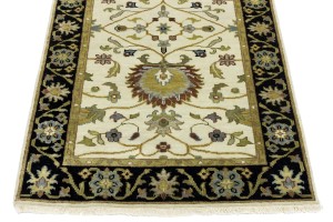Cream Floral Osh Chobi 3X5 Peshawar Oriental Rug