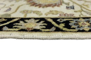 Cream Floral Osh Chobi 2'5X6 Peshawar Oriental Rug