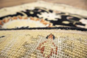 2'0 x 3'0 Hand Knotted Floral Oushak Chobi Oriental Wool Rug