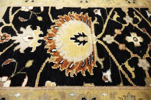 2'0 x 3'0 Hand Knotted Floral Oushak Chobi Oriental Wool Rug