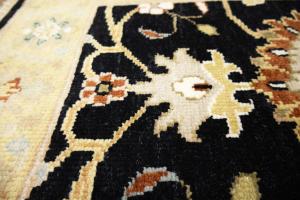 2'0 x 3'0 Hand Knotted Floral Oushak Chobi Oriental Wool Rug