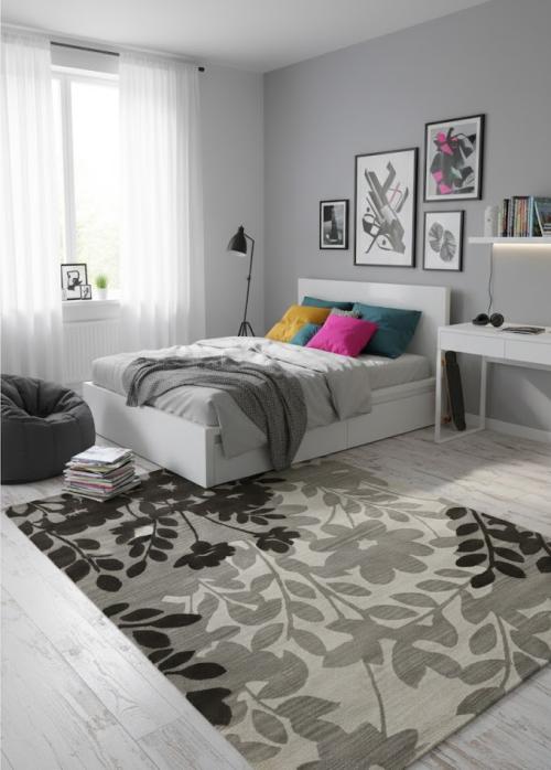 5'0 X 8'0 Multicolored Floral Hand-Tufted Modern Wool Rug