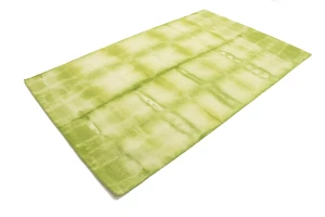 Green Tie-Dye 5X8 Hand-Tufted Modern Rug