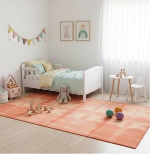 5'0 X 8'0 Hand-Tufted Tie-Dye Modern Wool Rug