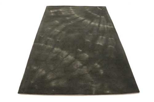 Charcoal Tie-Dye 5X8 Hand-Tufted Modern Rug