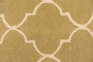 Beige Trellis 5X8 Hand-Tufted Modern Rug