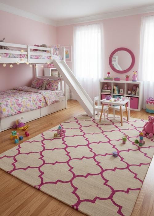 5'0 X 8'0 Hand-Tufted Trellis Abstract Modern Wool Rug