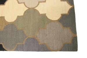 Multicolored Trellis 5X8 Hand-Tufted Modern Rug