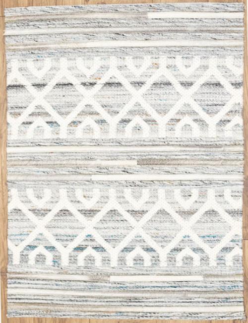 2'0 x 3'0 Hand-Tufted Multicolored Modern Oriental Wool Rug