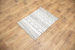 2'0 x 3'0 Hand-Tufted Multicolored Modern Oriental Wool Rug