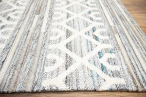 2'0 x 3'0 Hand-Tufted Multicolored Modern Oriental Wool Rug
