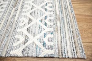 2'0 x 3'0 Hand-Tufted Multicolored Modern Oriental Wool Rug