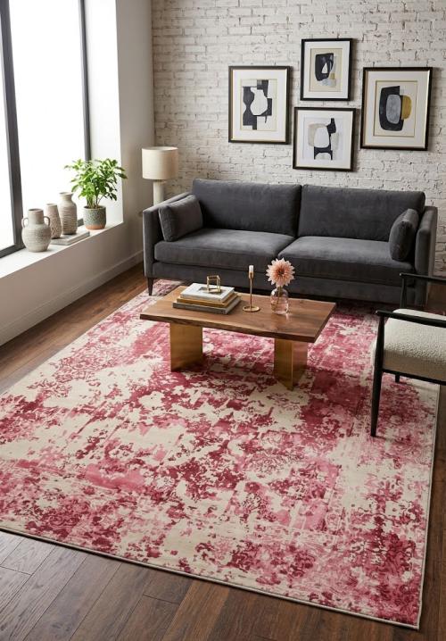 Transitional Floral 6X9 Modern Oriental Rug