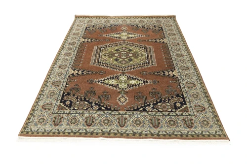 Rust Tribal 8X10 Indo-Viss Oriental Rug