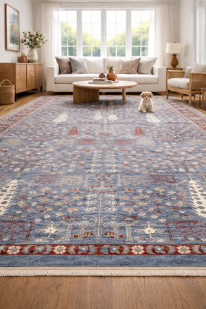 Gray Floral 8X10 Tree of Life Chobi Oriental Rug