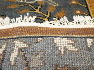 Light Gray Pictorial 2'6X16 Oriental Runner Rug