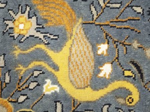 Light Gray Pictorial 2'6X16 Oriental Runner Rug