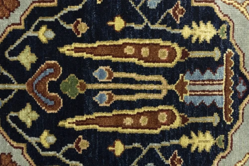 Gray Floral 10X14 Chobi Peshawar Oriental Rug