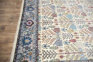 Multicolored Transitional 8X10 Distressed Modern Oriental Rug