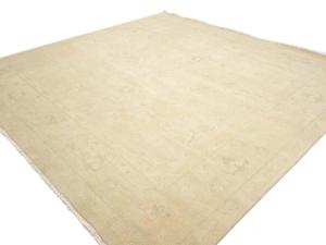 Muted Beige Floral 12X15 Transitional Oriental Rug