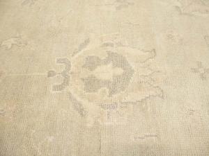 Muted Beige Floral 12X15 Transitional Oriental Rug