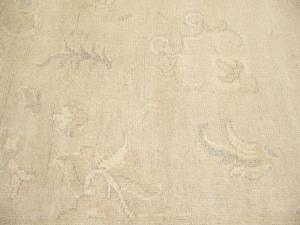 Muted Beige Floral 12X15 Transitional Oriental Rug