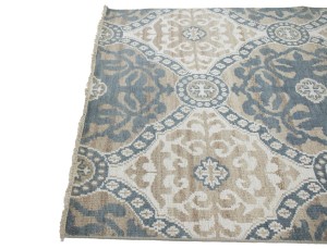 Muted Geometric 5X8 Modern Oriental Rug