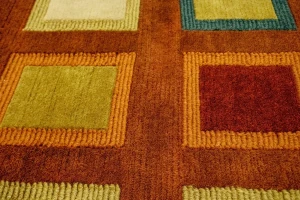 Multicolored Modern 5X8 Oriental Rug