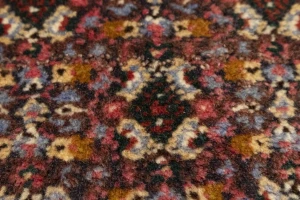 Vintage Cream Geometric 2'6X3'3 Bidjar Persian Rug