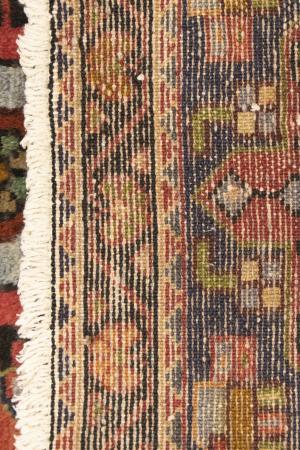 Vintage Purple-navy Tribal 2'9X4 Hamedan Persian Rug