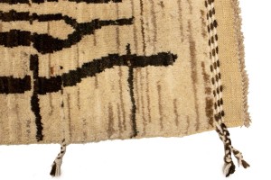 Beige Tribal Modern 6X9 Moroccan Style Oriental Rug