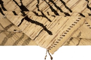 Beige Tribal Modern 6X9 Moroccan Style Oriental Rug
