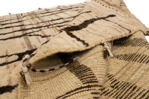 Beige Tribal Modern 6X9 Moroccan Style Oriental Rug