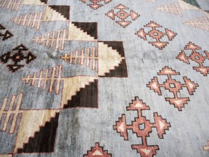 Gray Geometric Tribal 10X14 Afghan Oriental Rug