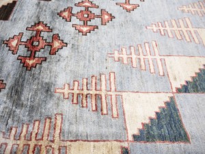 Gray Geometric Tribal 10X14 Afghan Oriental Rug