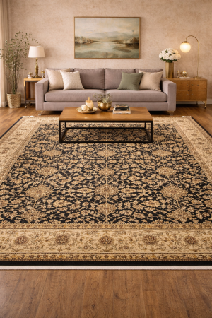 9'0 x 12'0 Hand Knotted Agra Jaipur Floral Oriental Wool Rug