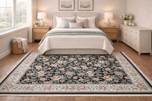 Floral Chinese Style 6X9 Modern Oriental Rug