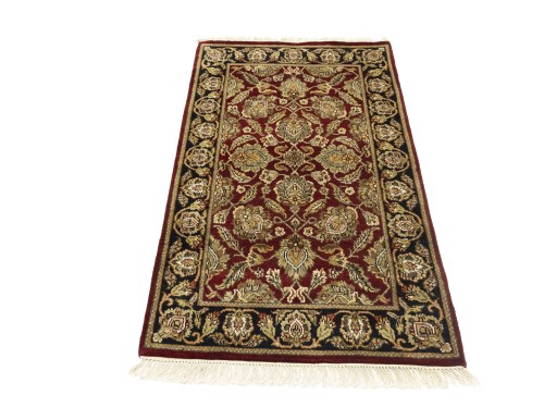 Red Floral Classic 3X5 Agra Jaipur Oriental Rug