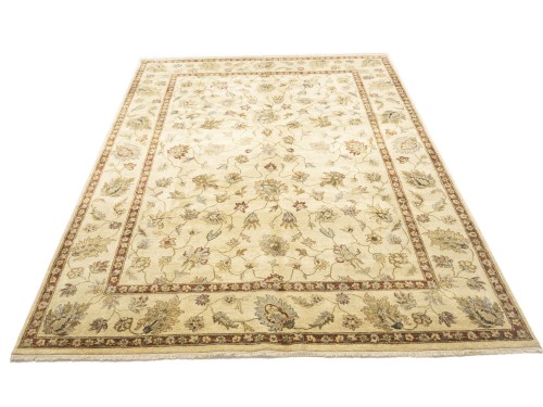 Muted Floral Peshawar 9X12 Chobi Oriental Rug