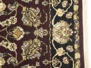 Maroon Floral Classic 3X5 Agra Jaipur Oriental Rug