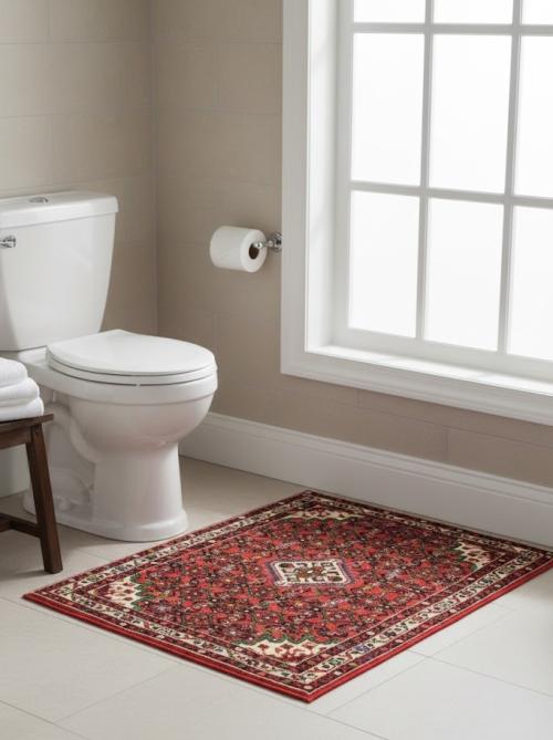 3'4 X 4'10 Hand Knotted Hamedan Floral Persian Wool Rug