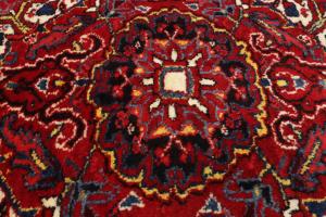 2'6 x 3'2 Hand Knotted Heriz Floral Persian Wool Rug