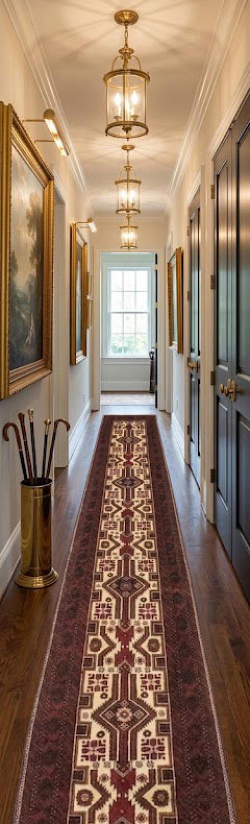 Vintage Ivory Tribal 3X13 Balouch Persian Runner Rug