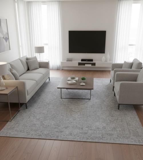 9'4 X 12'6 Hand Knotted Floral Antique Oriental Wool Rug