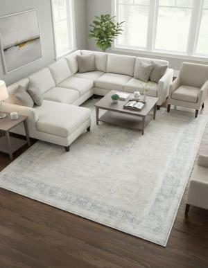 9'7 X 13'2 Hand Knotted Floral Antique Oriental Wool Rug