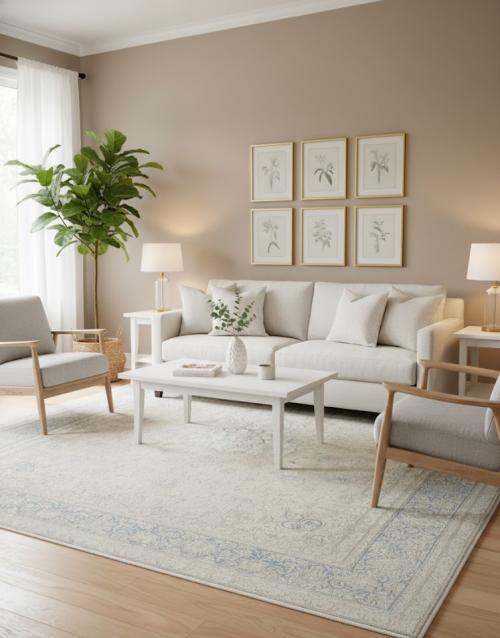 9'8 X 13'3 Hand Knotted Floral Antique Oriental Wool Rug