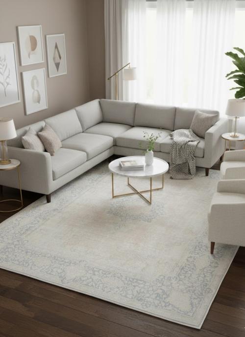 9'7 X 12'8 Hand Knotted Floral Antique Oriental Wool Rug